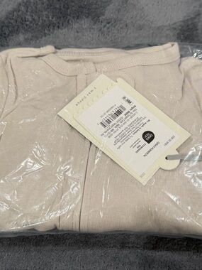 cloud island Cream Zippered Kids Pajamas